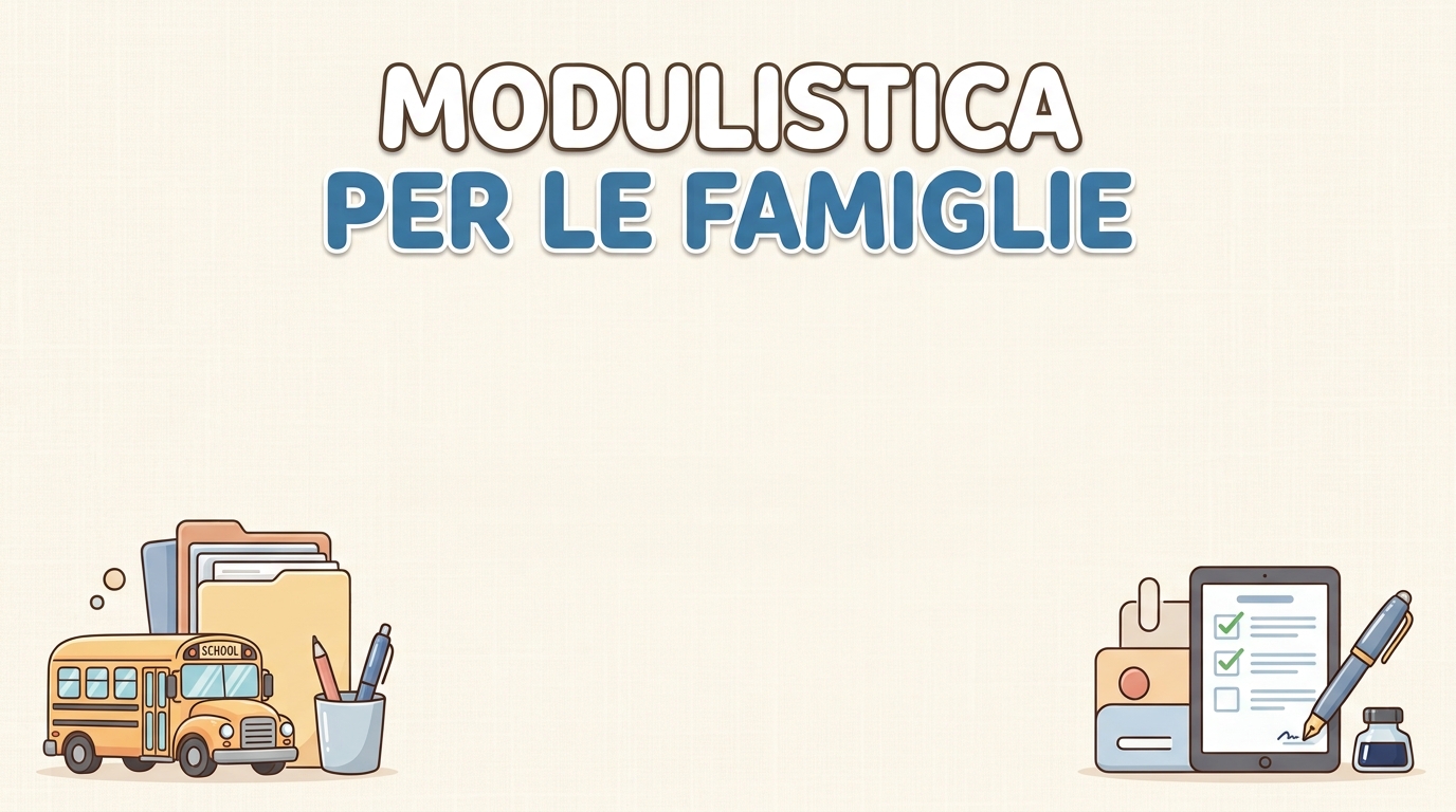 Modulistica per le famiglie